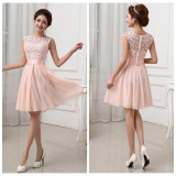 SEBOWEL Autumn Elegant Women Floral Lace Long Dress Floor Length Party Dressess Ladies Half Sleeve Chiffon Dress With Lace S-XXL