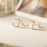 SA SILVERAGE 925 Sterling Silver Jewelry Sets Necklaces Pendants Stud Earrings Fine Jewelry Silver Pendant Necklace Earrings