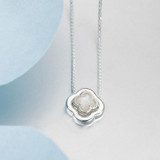 SA SILVERAGE 925 Sterling Silver Jewelry Sets Necklaces Pendants Stud Earrings Fine Jewelry Silver Pendant Necklace Earrings