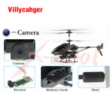 S977 3.5 CH Radio remote Control Metal Gyro rc Helicopter With Camera / rc camera helicopter