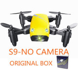 S9 S9hw Mini Drone With Camera Rc Helicopter Selfie Rc Drones Fpv Altitude Hold Quadcopter Remote Control Toys Wifi Dron Copter