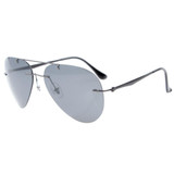 S1508 Polarized Eyekepper Titanium Rimless Polarized Sunglasses
