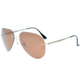 S1508 Polarized Eyekepper Titanium Rimless Polarized Sunglasses