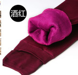 S-XL 8 Colors 2017 Winter Women Warm Leggings Elastic High Waist Plus Velvet Faux Thick Slim Stretch Thick Trousers Female