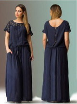 S-6XL Short Sleeve Lace Summer Dress Big Sizes New Arrival Women Summer Plus Size Long Dress Maxi Party Dress Vintage Vestidos