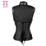 S-6XL Plus Size Corsets and Bustiers Women Gothic Corpetes E Espartilhos Sexy Bustier Jacket Steampunk Corset Burlesque Outfits
