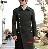 S-6XL ! classic woolen trench coat male winter coat men slim fashion long coat restore wool coat men overcoat ! free shipping