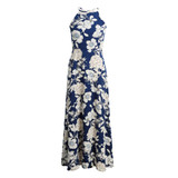 S-5XL Summer Floral Print Beach Maxi Dress Women Sexy Off Shoulder Boho Long Dress Plus Size Casual Party Dresses 2018 Vestidos