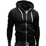 2017 New Fashion Hoodies Brand Men Zipper Sweatshirt Male Hoody Hip Hop Autumn Winter Hoodie Mens Casual Pullover XXXL