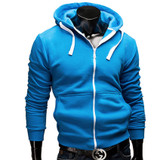 2017 New Fashion Hoodies Brand Men Zipper Sweatshirt Male Hoody Hip Hop Autumn Winter Hoodie Mens Casual Pullover XXXL