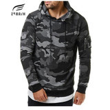 2017 New Fashion Hoodies Brand Men Letter Printing Sweatshirt Male Hoody Slim Hip Hop Zipper Hoodie Mens Pullover Military Hoody