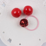2017 new Fashion girl Elastic Hair Bands Sequins Geometric semicircle combination rubber bands hair accessories for kids 1pcs