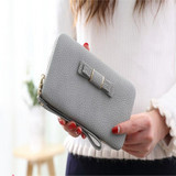 2017 New Fashion Envelope Women Wallet Hit Color 5Colors PU Leather Wallet Long Ladies Clutch Coin Purse A-817