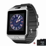 2017 New Fashion DZ09 Smart Watch with Camera Sim Card Slot Passometer Sleep Tracker Smart Anti-lost Sedentary Reminder PK GT08
