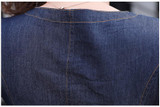 2017 New Fashion Design Sexy Hips Pencil Bodycon Dress Office Elegant Jeans Dress Ladies Slim Vintage Denim Dresses For Women
