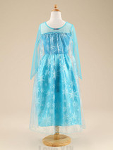 2017 New Fashion Custom Anna Elsa Girls Dresses Children Dress Kids Party Vestidos Baby Cinderella Cosplay Dress Pincess Dresses