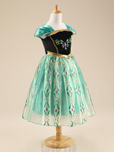 2017 New Fashion Custom Anna Elsa Girls Dresses Children Dress Kids Party Vestidos Baby Cinderella Cosplay Dress Pincess Dresses