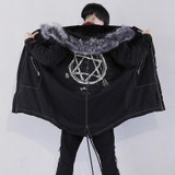 2017 New Fashion Casual Winter Jacket Men Hooded Warm Coats Parkas Men Cotton Thick Long Solid Hip Hop Men's Winter Jackets