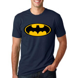 2017 New Fashion Cartoon Batman Printed T Shirts Men's O Neck Short Sleeve Summer Style T-Shirts Casual Streetwear Hip-Hop Tops