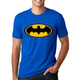 2017 New Fashion Cartoon Batman Printed T Shirts Men's O Neck Short Sleeve Summer Style T-Shirts Casual Streetwear Hip-Hop Tops