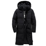2017 New Fashion Autumn Winter Outwear Down Jacket Men Windproof Waterproof Duck Down Parka Male X-Long Thick Warm Coat