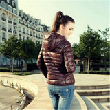 2017 New Fashion  Parkas Winter Female Down Jacket Women Clothing Winter Coat Color Overcoat Female Jacket Parka