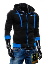 2017 New Mens Hoodies and Sweatshirts Zipper Hooded Sweatshirts Male Clothing Fashion Military Hoody For Men Hoodies 4XL