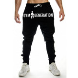 2017 New Mens cotton Sweatpants Gyms Pant Fitness Bodybuilding trousers Joggers workout Casual Pencil Pants Man brand Sportswear