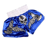 2017 NEW Men's Muay Thai Shorts MMA grappling shorts professional Sanda embroidery Loose Freedom of movement Kickboxing