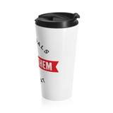 Stainless Steel Travel Mug - Set Goals