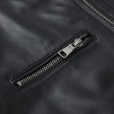 2017 New Men's Embroidery Motorcycle Jacket Fashion Multi-standard 100% Genuine Leather Sheepskin Bomber biker Jacket XS-4XL