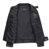 2017 New Men's Embroidery Motorcycle Jacket Fashion Multi-standard 100% Genuine Leather Sheepskin Bomber biker Jacket XS-4XL