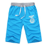 2017 New Men's Casual Short Trousers Jogger Mens Solid Color Shorts Sweatpants Cotton Shorts New 2017