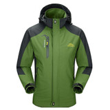 2017 New Men's Casual Jackets Man's Army Waterproof Coats Male Jacket Breathable Windproof Raincoat Plus Size L-5XL LA025