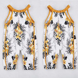 Fashion Baby Girls Clothes Baby Girls Floral Sleeveless Summer Jumpsuit Romper Clothes Outfits Set Fashion Baby Girls Clothes Baby Girls Floral Sleeveless Summer Jumpsuit Romper Clothes Outfits Set