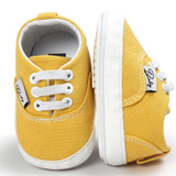 Fashion Baby Girls Baby Shoes Newborn First Walker Baby Girl Boys Canvas Shoe Casual Shoes Sneaker Anti-slip Soft Sole Toddler