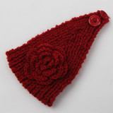 Fashion Autumn Winter Woolen Headband Knitted Crochet Earmuff Warm Turban Hair Band Headwrap For Women Adult