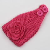 Fashion Autumn Winter Woolen Headband Knitted Crochet Earmuff Warm Turban Hair Band Headwrap For Women Adult