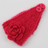 Fashion Autumn Winter Woolen Headband Knitted Crochet Earmuff Warm Turban Hair Band Headwrap For Women Adult