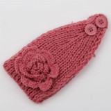 Fashion Autumn Winter Woolen Headband Knitted Crochet Earmuff Warm Turban Hair Band Headwrap For Women Adult