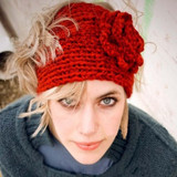 Fashion Autumn Winter Woolen Headband Knitted Crochet Earmuff Warm Turban Hair Band Headwrap For Women Adult