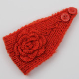 Fashion Autumn Winter Woolen Headband Knitted Crochet Earmuff Warm Turban Hair Band Headwrap For Women Adult