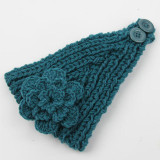 Fashion Autumn Winter Woolen Headband Knitted Crochet Earmuff Warm Turban Hair Band Headwrap For Women Adult