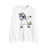 Fashion Autumn Winter Women Hoodies Cartoon Printing O Neck Long Sleeve Pullover Ladies Girls Casual Sweatshirts