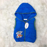 Fashion Autumn Boy Vest Kids Clothes Coat Hooded Casual Baby Coats Character Warm Vests For Boys Children Clothing Outerwear