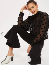 Fashion Asymmetry Bell-bottoms Pants Bottoms