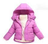 Fashion 80% Eiderdown Baby Girl Winter Coat Newborn Snowsuit For Baby Boys Duck Down Outerwear Clothes For Children Jackets