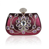 Fashion 7 Colors Women 2017 Party Shoulder Bags Ladies Crystal Evening Clutch Bag Female Wedding Gold Purses Evening Clutch Bags