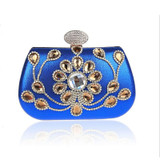 Fashion 7 Colors Women 2017 Party Shoulder Bags Ladies Crystal Evening Clutch Bag Female Wedding Gold Purses Evening Clutch Bags