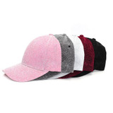 fashion 6 panels summer baseball cap Sequins mush cap women snapback hat for girl casquette  gorras  summer baseball caps